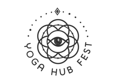 Yoga Hub Fest logo & marketing