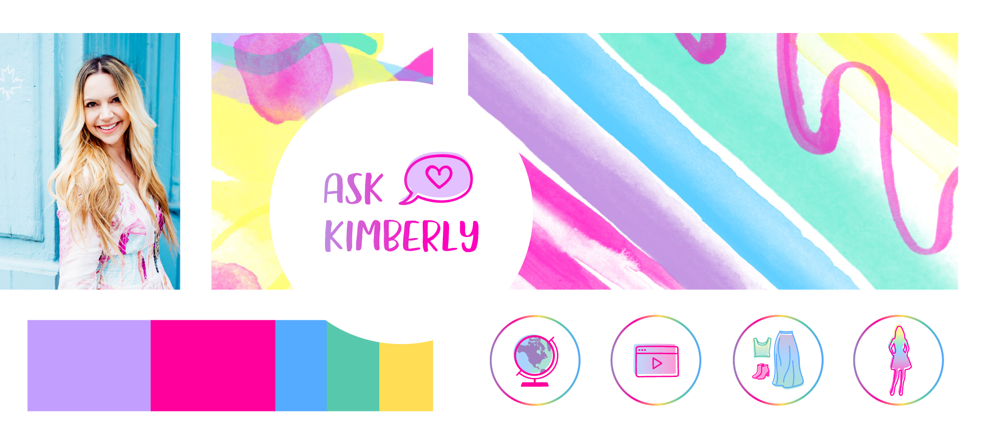 Logo for Ask Kimberly by Frances Verbeek
