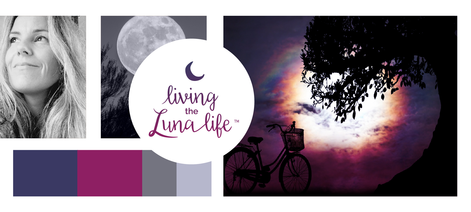 Living The Luna Life moodboard