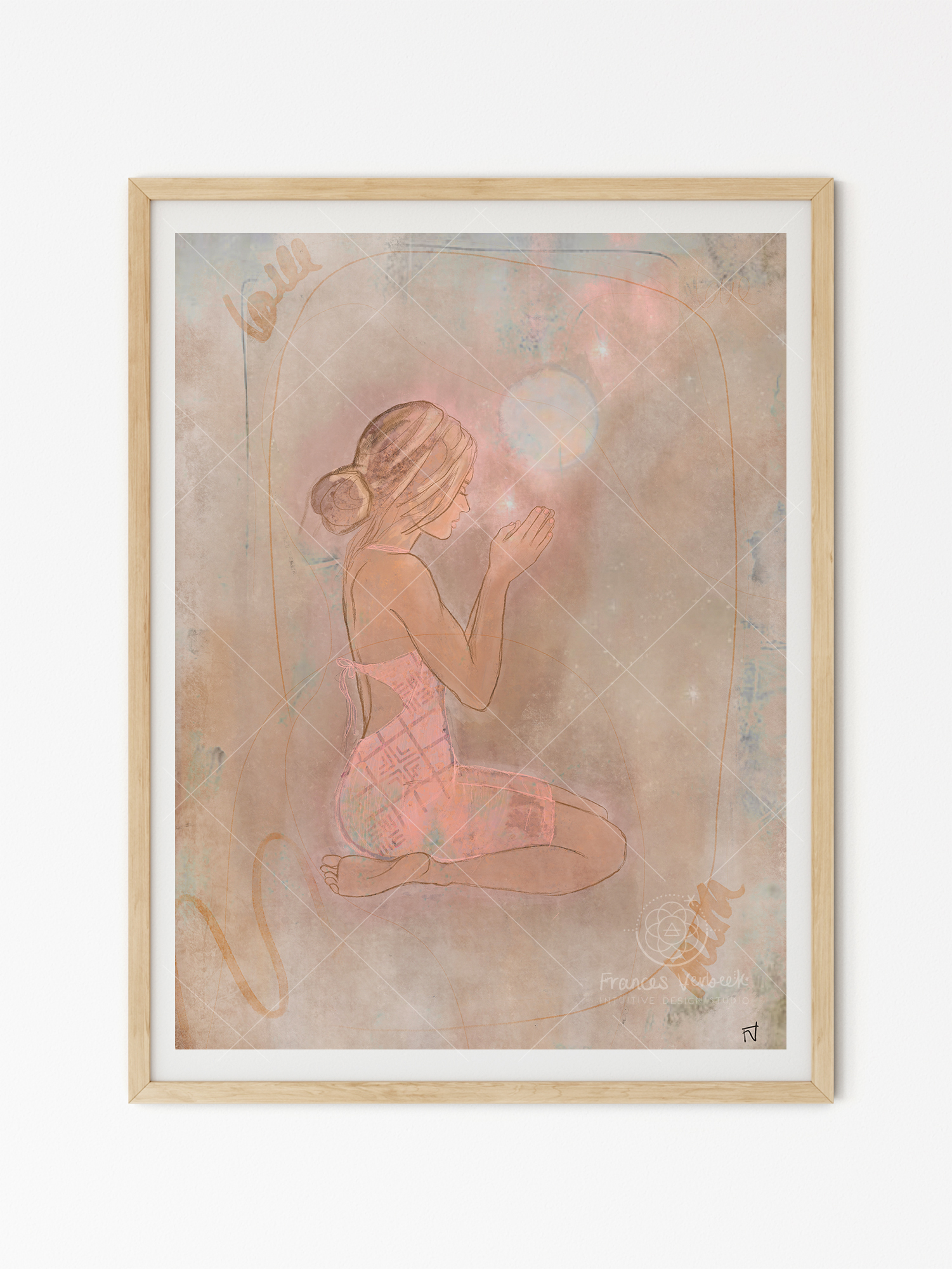 'Asking' print by Frances Verbeek 'Asking' print by Frances Verbeek