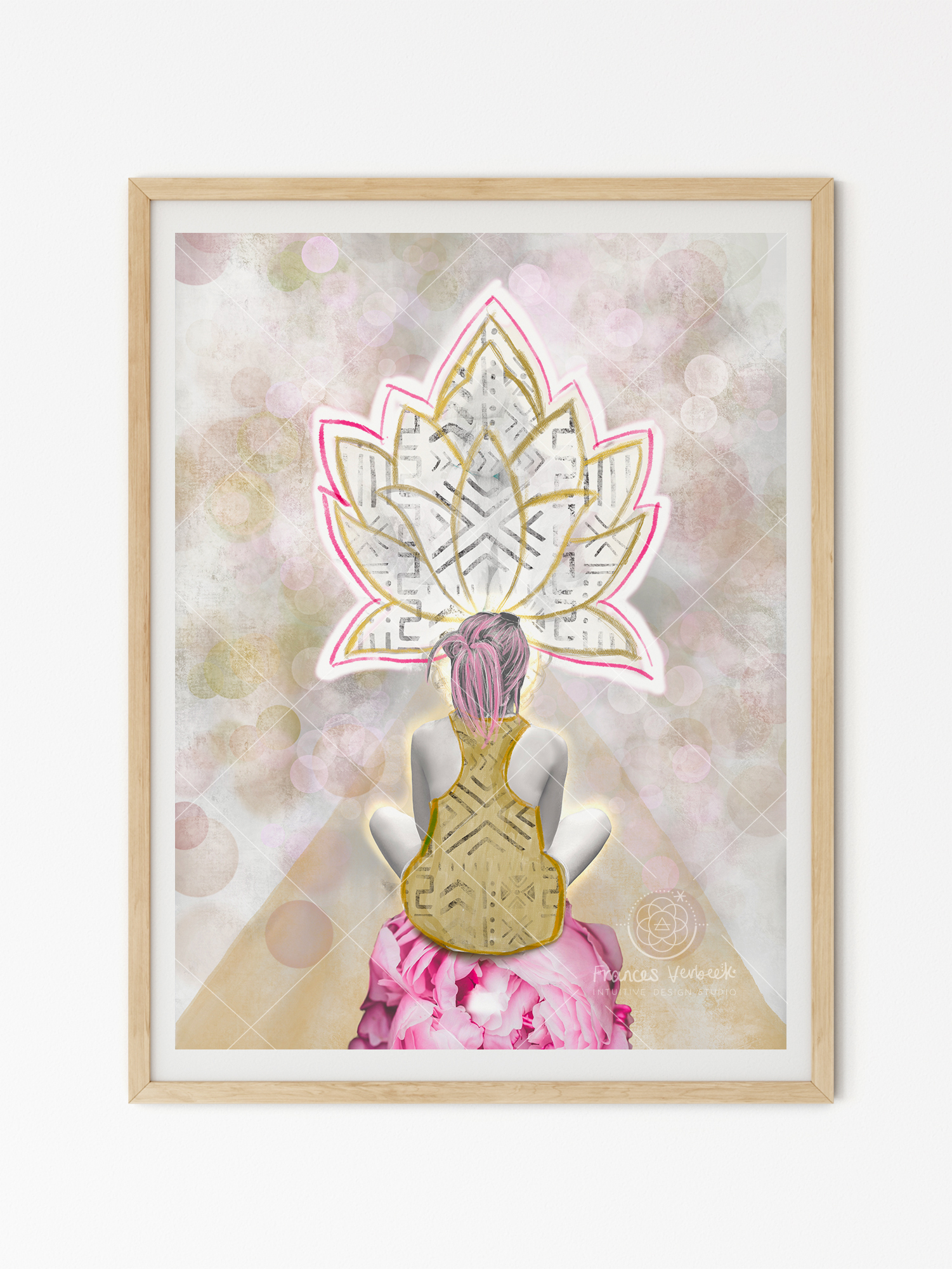 'Peace At The Altar' print by Frances Verbeek