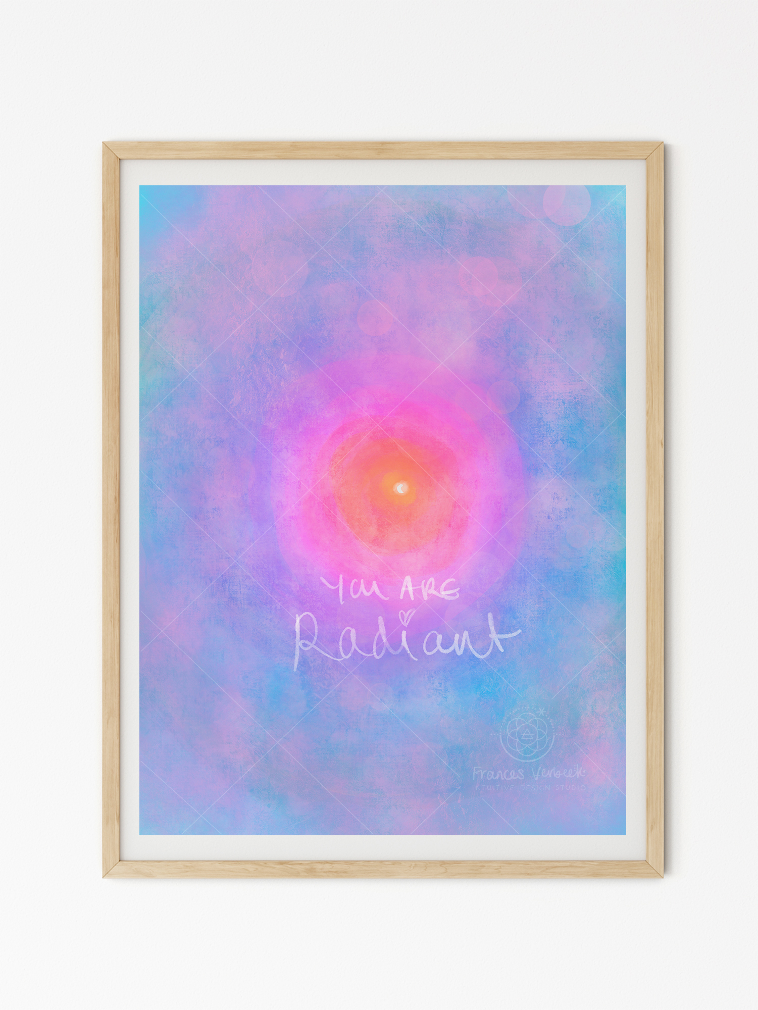 'Radiant' print by Frances Verbeek