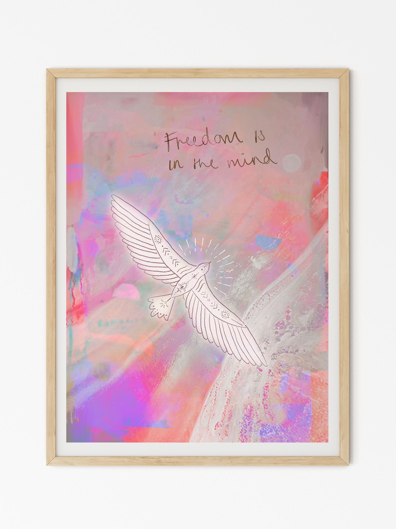 'Freedom' print by Frances Verbeek