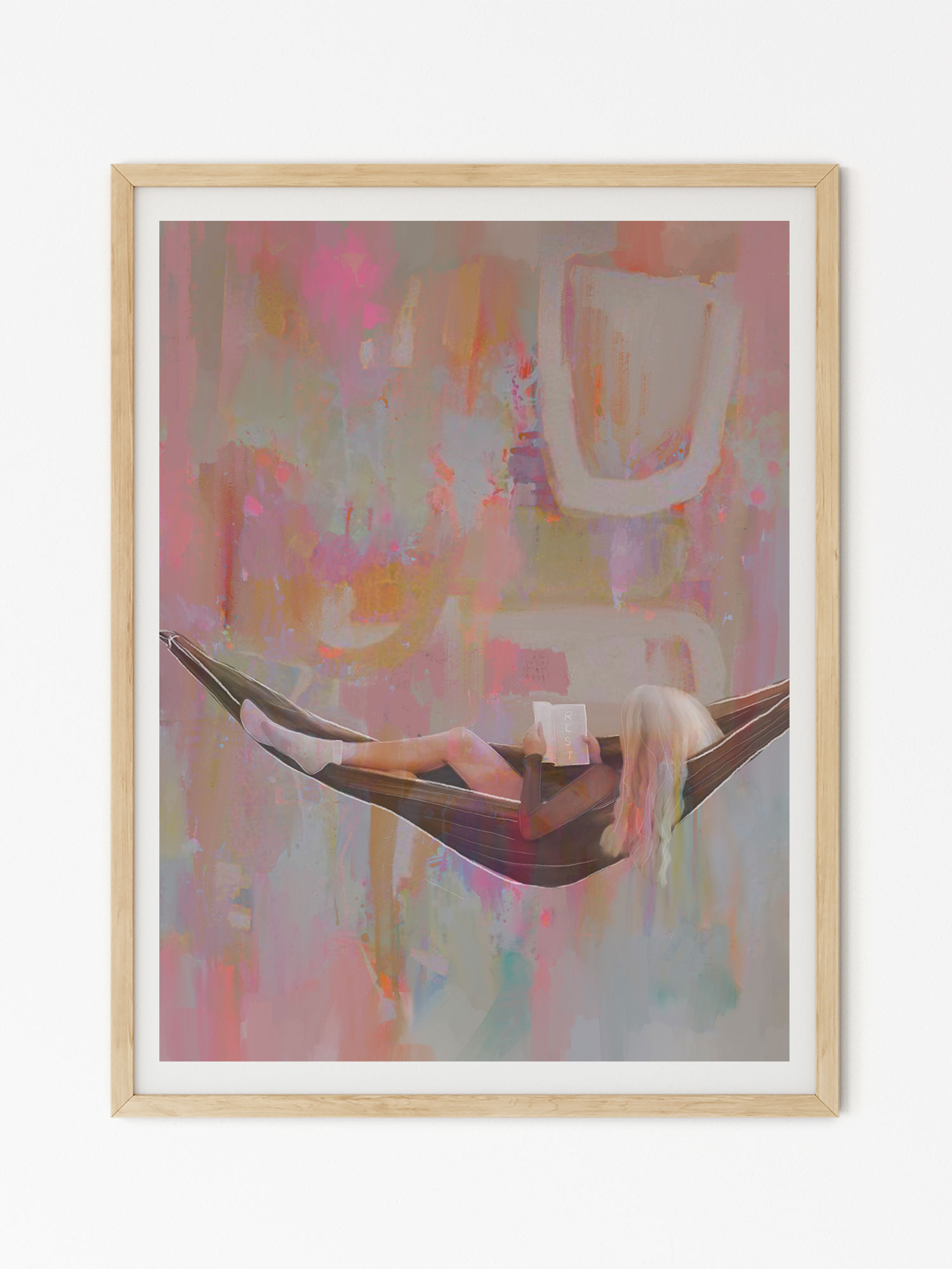 art-rest 'Rest' print by Frances Verbeek