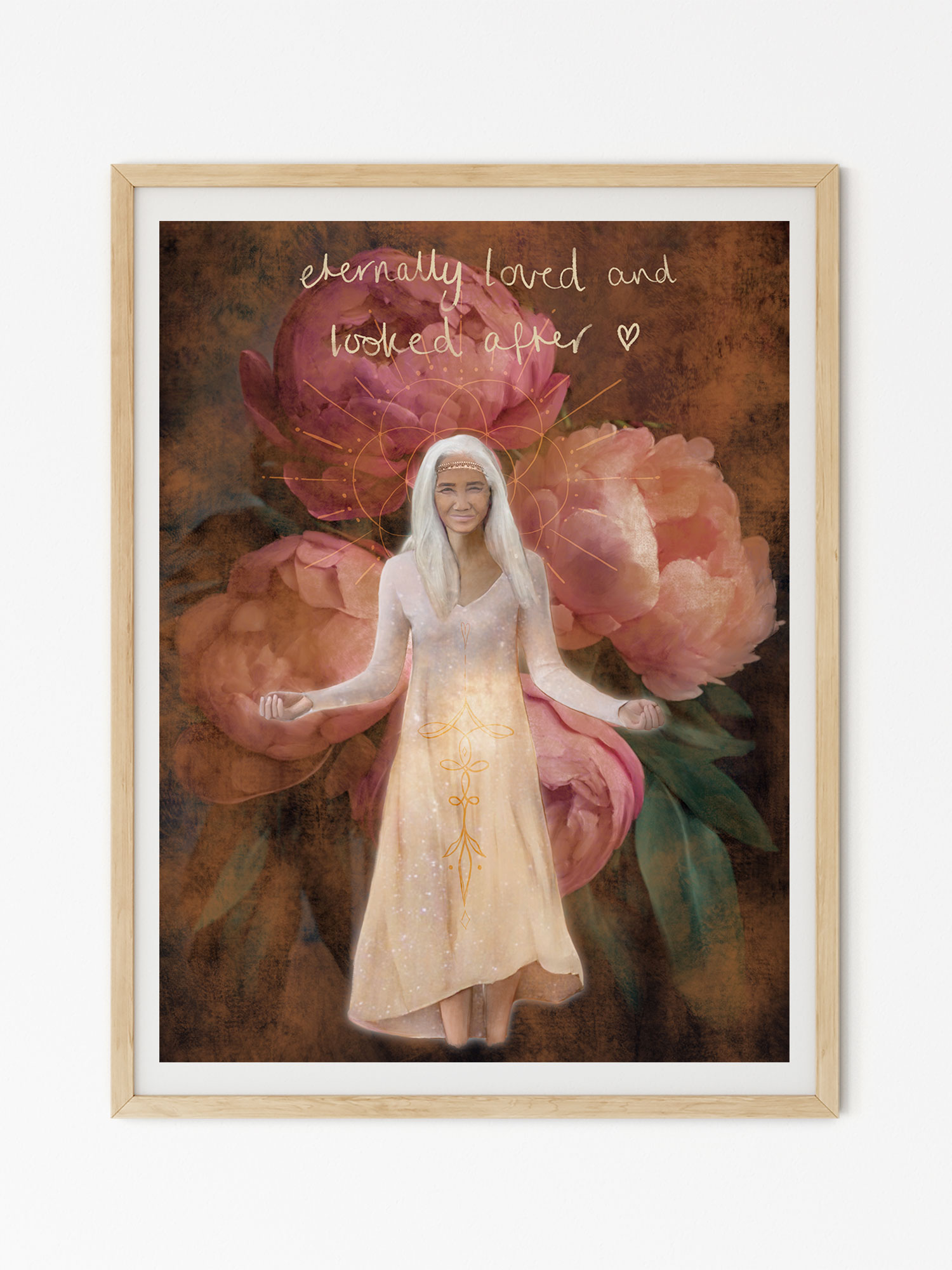 art-sage 'Sage' print by Frances Verbeek