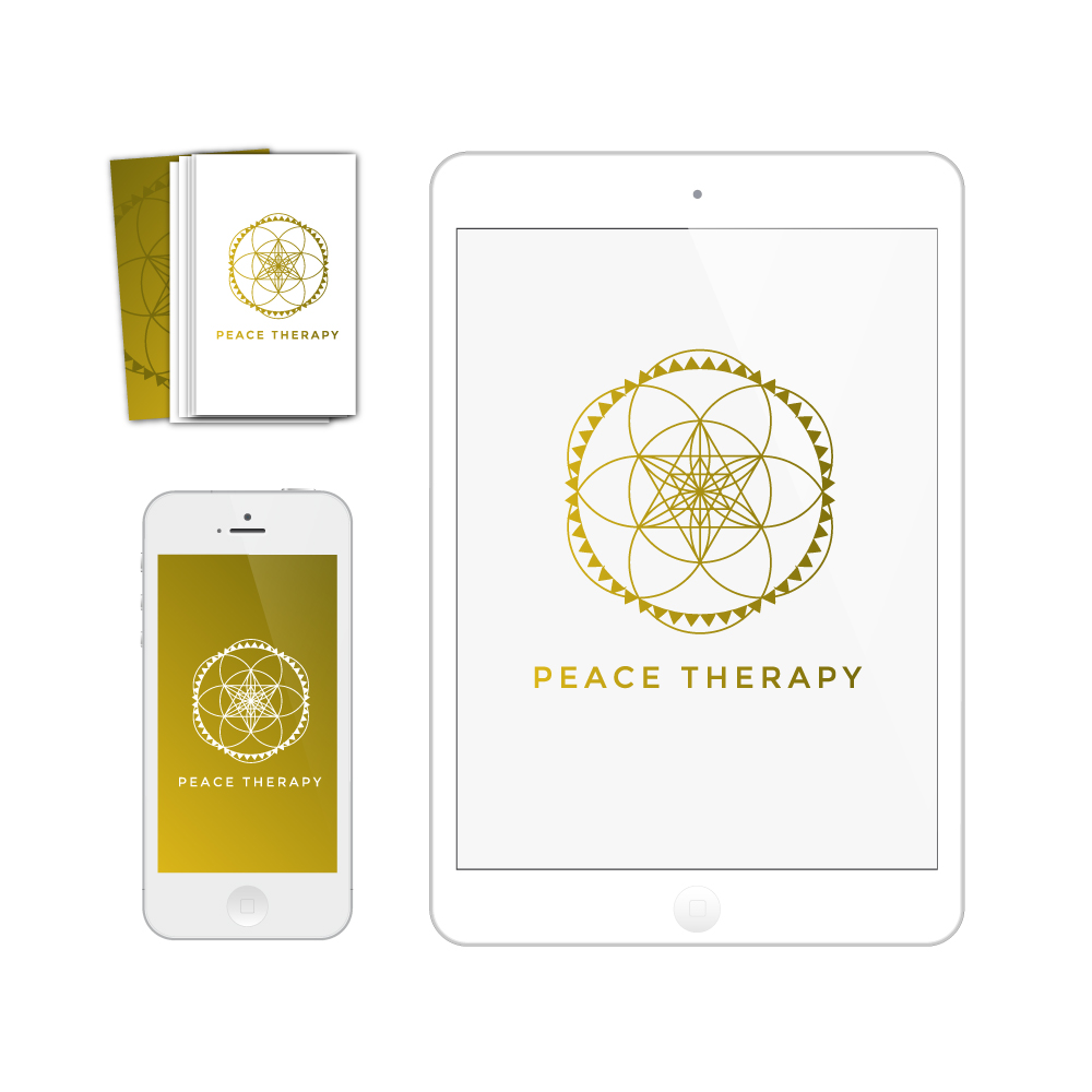 Peace Therapy logo mock up